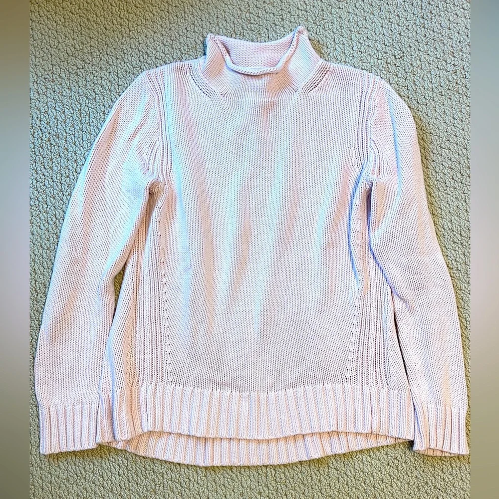 J. Crew cotton roll neck sweater - Picture 1 of 1